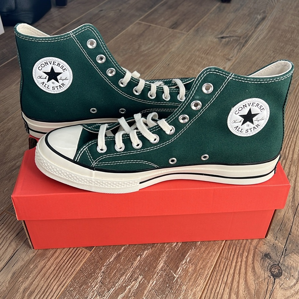 Converse Chuck Taylor Hi 70 green envy-Men’s size 9, women’s size 11